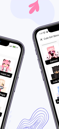 Cute Skins Girls for Minecraft Screen 2