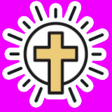 Stickers religiosos católicos cristianos WASticker icon