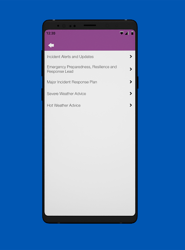 DCHFT App Screen 3