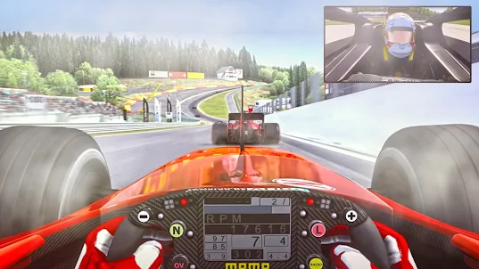 Fórmula jogo de corrida carros