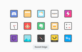 Sweet Edge - Icon Pack APK Cartaz #3