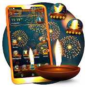 Diwali Fireworks Launcher Theme
