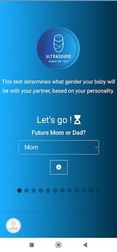 Android application UltraSound: Parenting Check screenshort