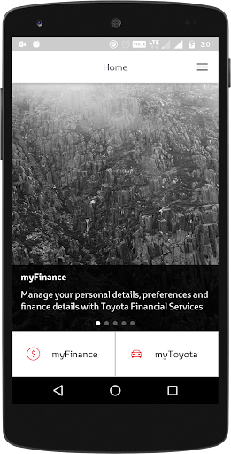 myFinance Portal Screen 2