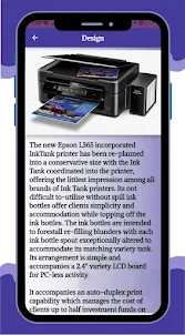 Epson L365 Printer Guide