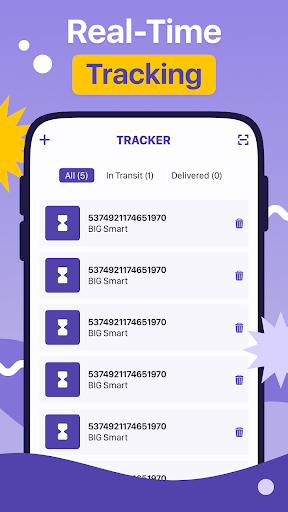Trackingzilla - track packages Screenshot