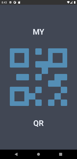 Android application MyQr screenshort