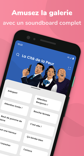 Android application La Soundbox La Cité de la Peur screenshort