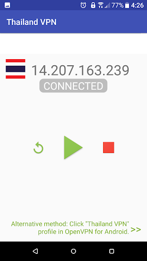 Thailand VPN - Plugin for OpenVPN 3.4.2 Screenshots 1