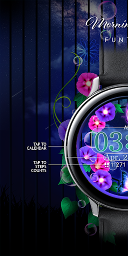 Morning Glory_Watchface Screen 2