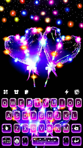 LED Heart Balloons Theme