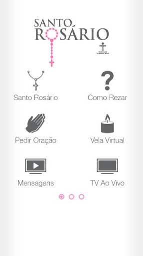 Android application Santo Rosário ASJ screenshort