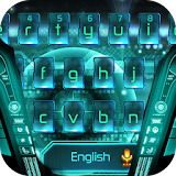 Tech star space trek keyboard icon