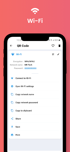 Android application QR & Barcode Scanner screenshort