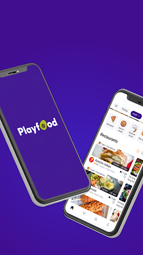 Android application Playfood Delivery Test screenshort