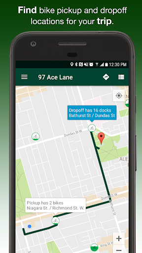 Android application Cycle Now: Bike Share screenshort