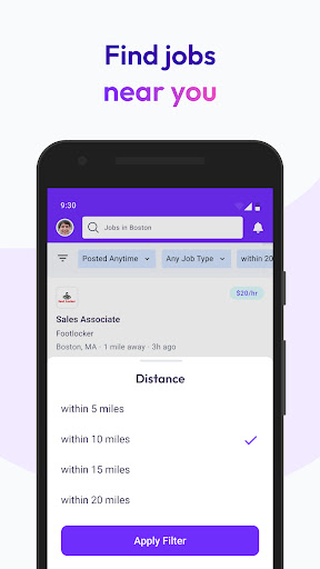 JobGet: Get Hired Screen 3