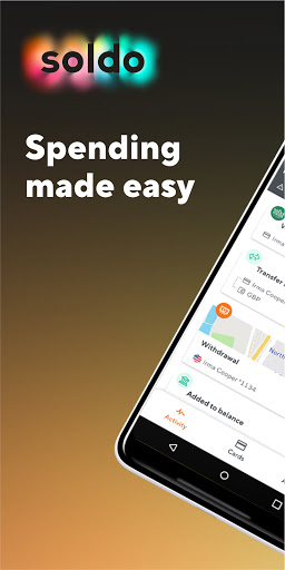 Android application Soldo screenshort