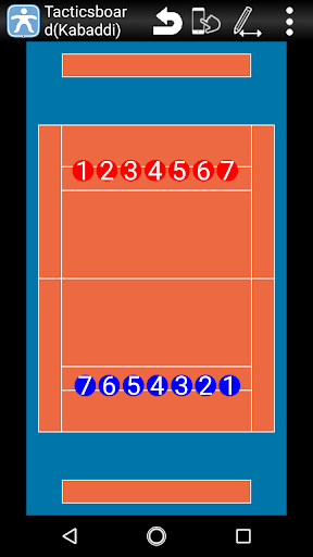 Tacticsboard(Kabaddi) byNSDev Screen 3