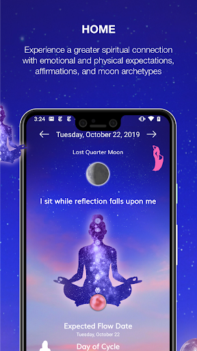 My Moontime Period Tracker Screen 3
