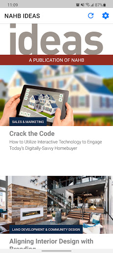 Android application NAHB IDEAS screenshort
