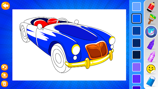 Car Coloring Games screenshot 6