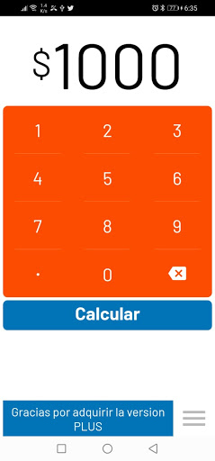 Calculadora Clip (Plus) Screen 2