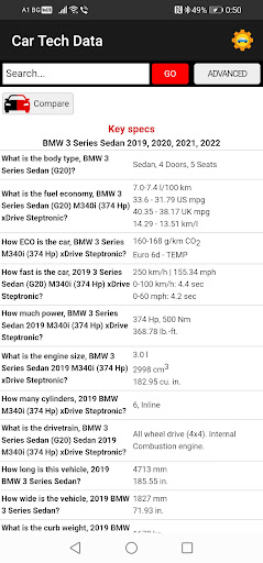 Car Technical Data screenshot 6