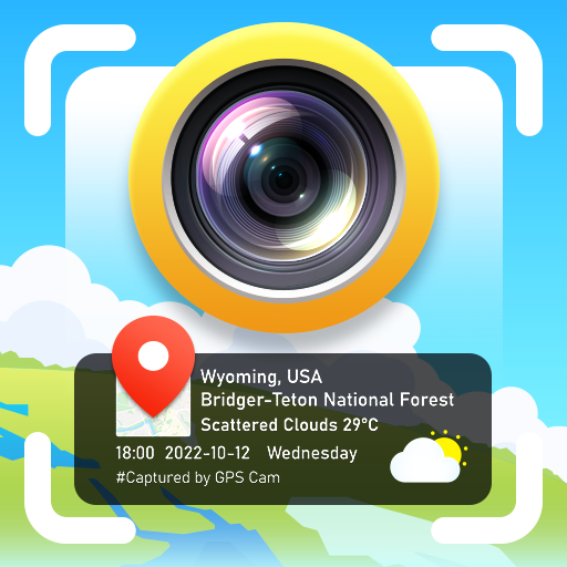 GPS Map Camera: Add Timestamp 1.2.1 Icon