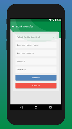 Sunrise Smart Mobile Banking Screen 2