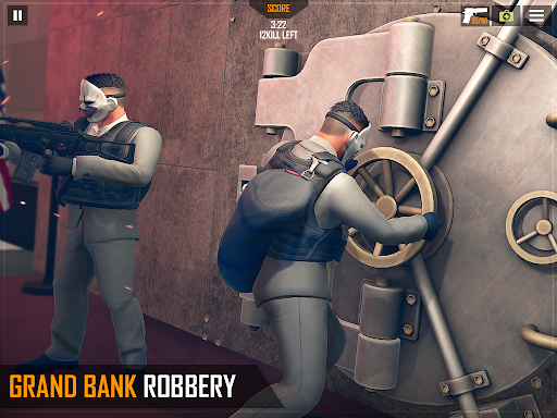 Real Gangster Bank Robber Game - Action - games