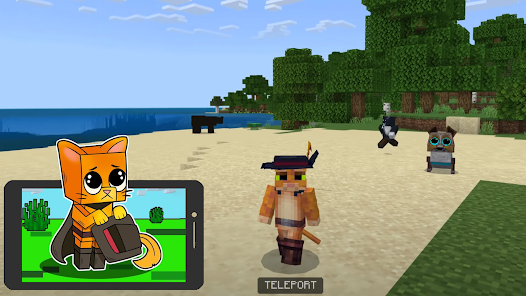 Captura 4 El gato con botas Minecraft android