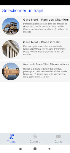 Android application Balliz screenshort