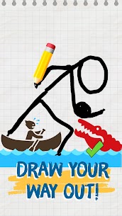 Draw Two Save: Save the man 1.0.12 Mod Apk(unlimited money)download 2