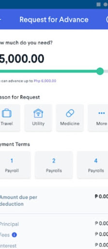 Advance - Nhận lương linh hoạt Screen 3