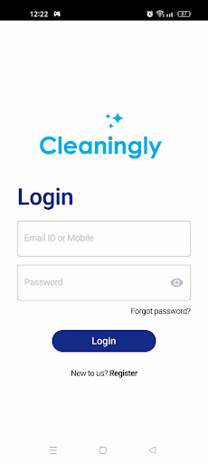 Android application Cleaningly Partner screenshort