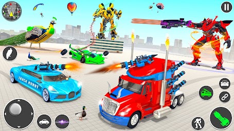 Truck Game - Car Robot Games