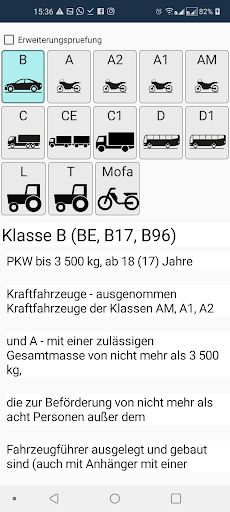 Führerschein 2021 - Fahrschule Screen 3