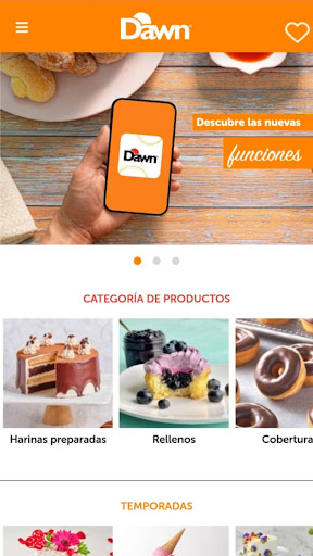Android application Dawn LATAM screenshort