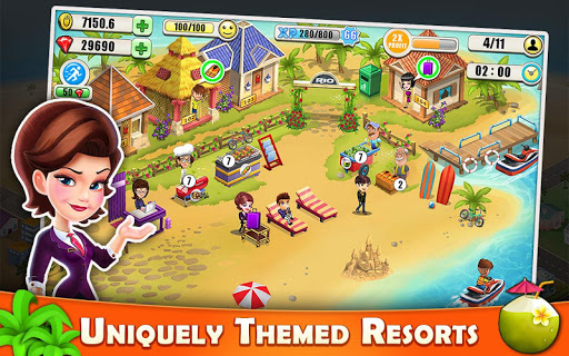 Télécharger Resort Tycoon APK MOD (Astuce) 1