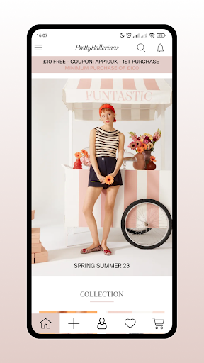 Android application Pretty Ballerinas screenshort