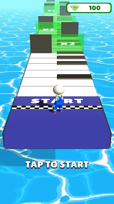 Piano Runner 3D - Screenshot 1