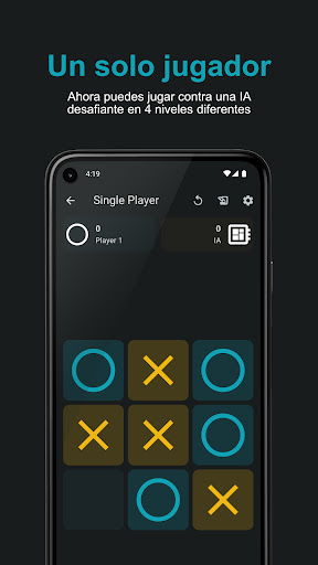 Minimal tic tac toe Screen 3