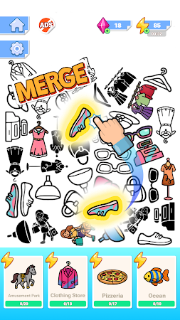 Game screenshot Color Sticker Merge mod apk