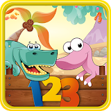 Dino Numbers Counting Games icon