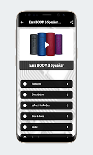 Ears BOOM 3 Speaker Guide