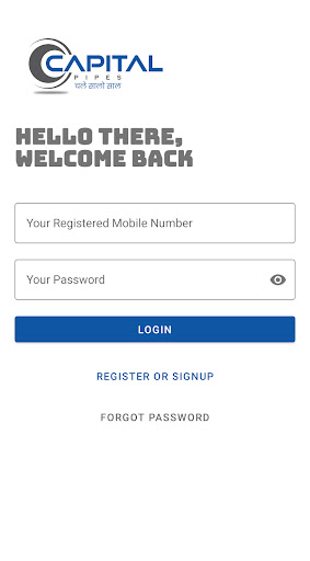 Capital Connect Screen 2