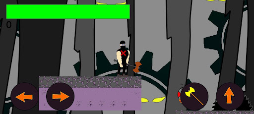 Android application Ninja VS Machines Race screenshort