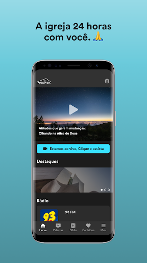 Android application Igreja Amor & Vida - SJC screenshort