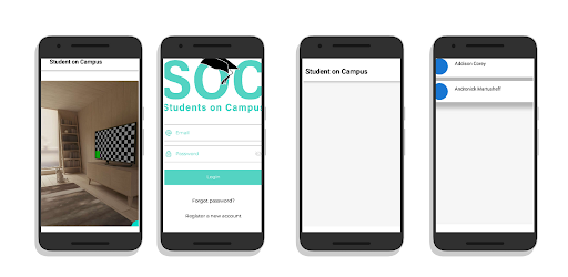 Android application Students On Campus screenshort
